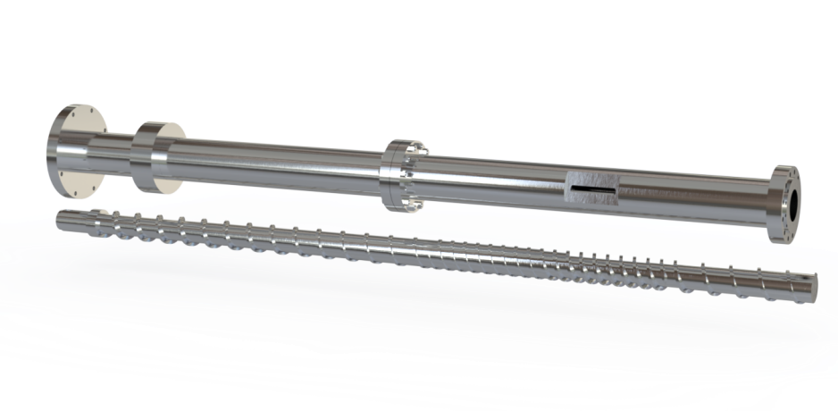 Double Vent Screw Barrel